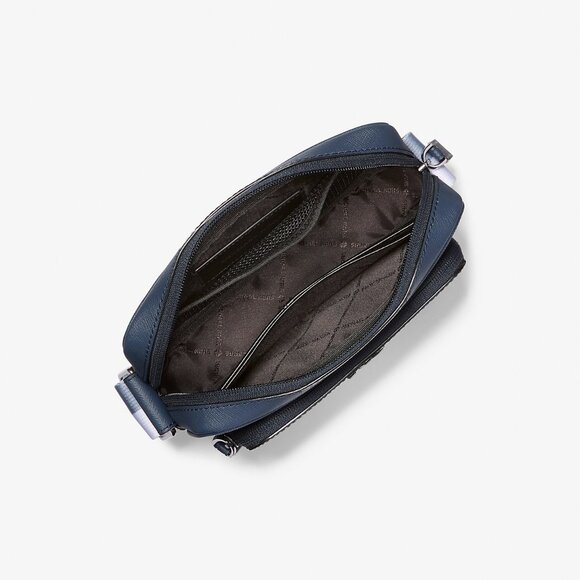 Michael kors Rivington Striped Logo Camera Bag - PALE BLUE - 37F4LRVC0L - Picture 3 of 4